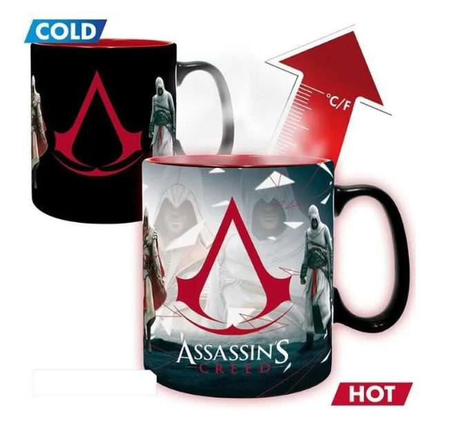 Mug thermoréactif Heat changes Assassin's creed "Legacy"