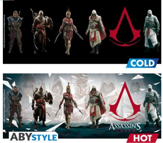 Mug thermoréactif Heat changes Assassin's creed "Legacy"