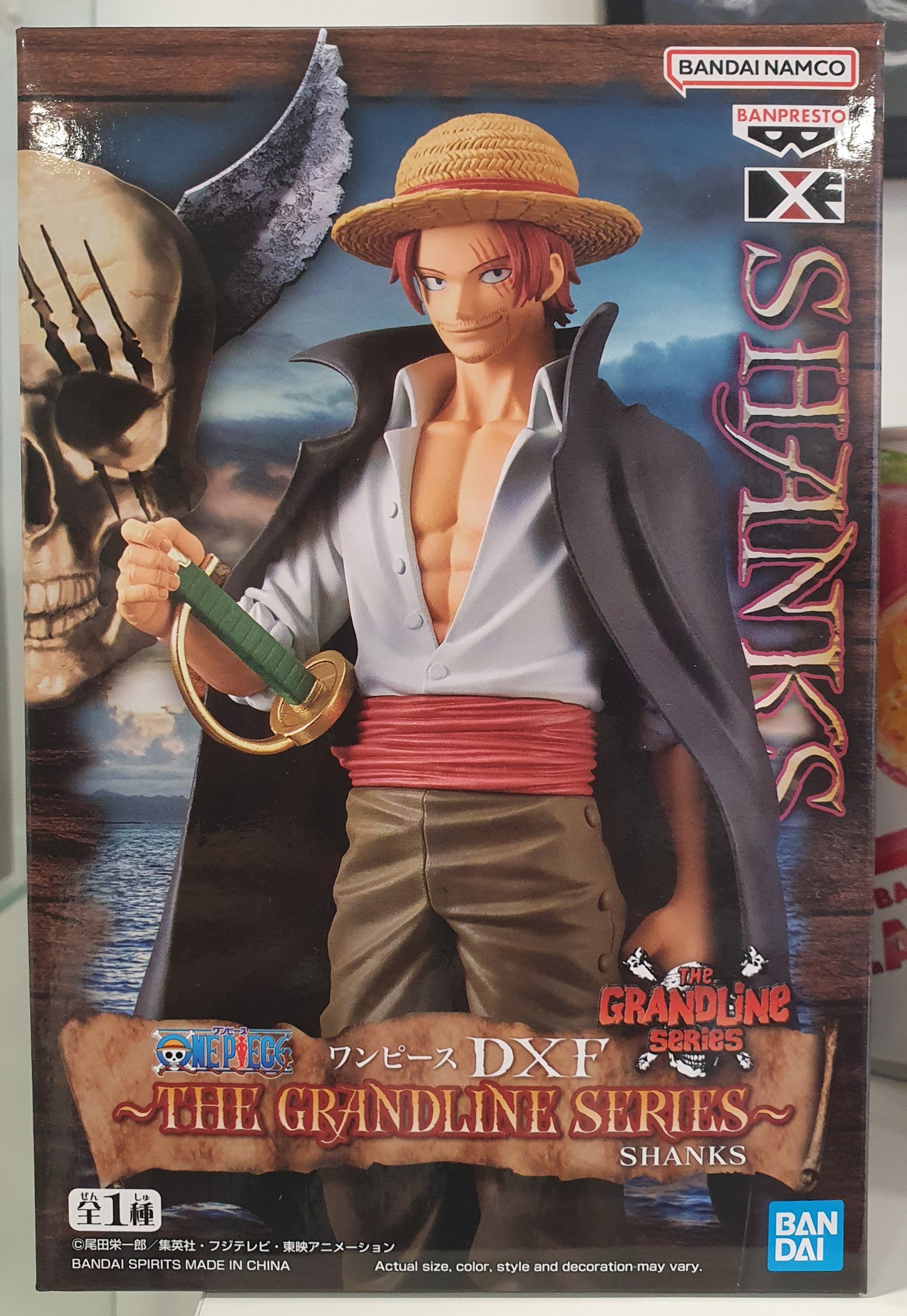 figurine shanks one piece grandline series pirate banpresto