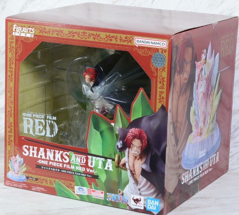 figurine one piece shanks et uta extra battle