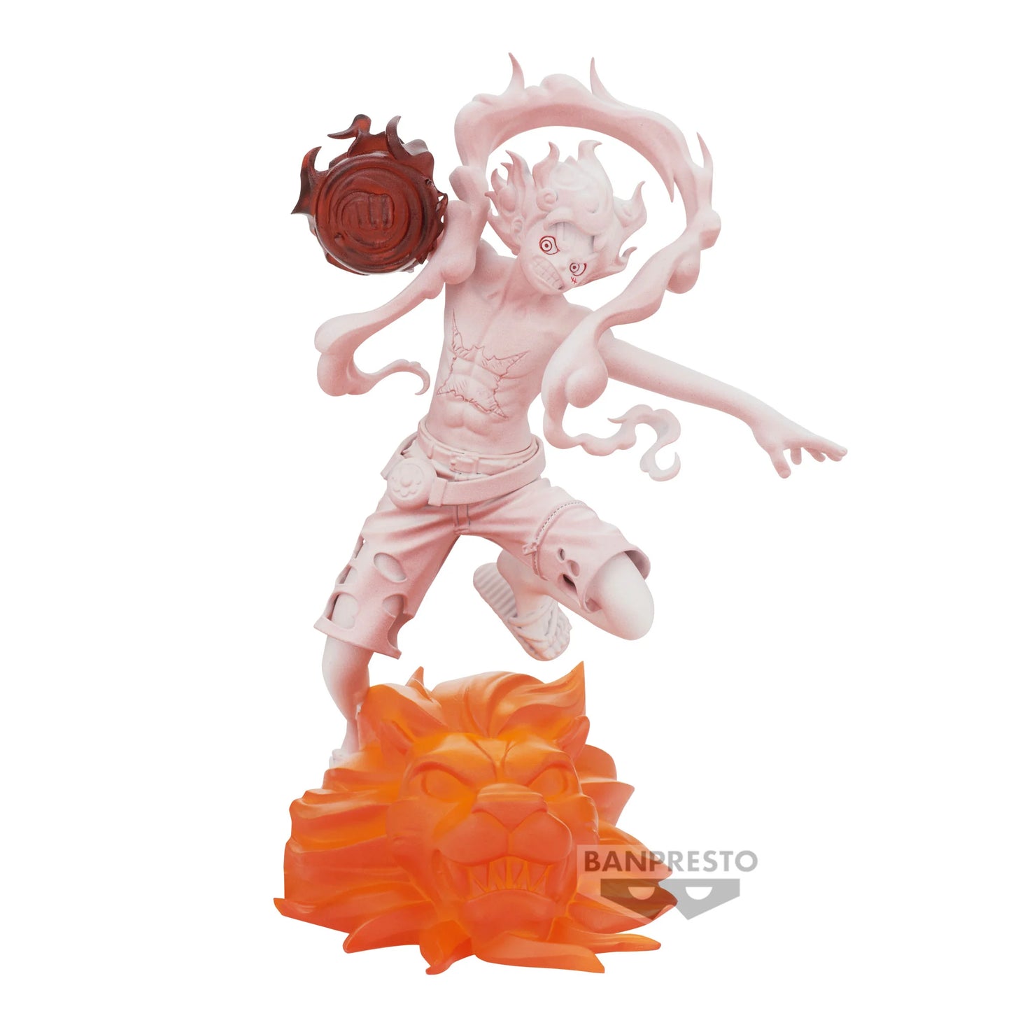 One piece film red monkey D. luffy figurine senkozekkei