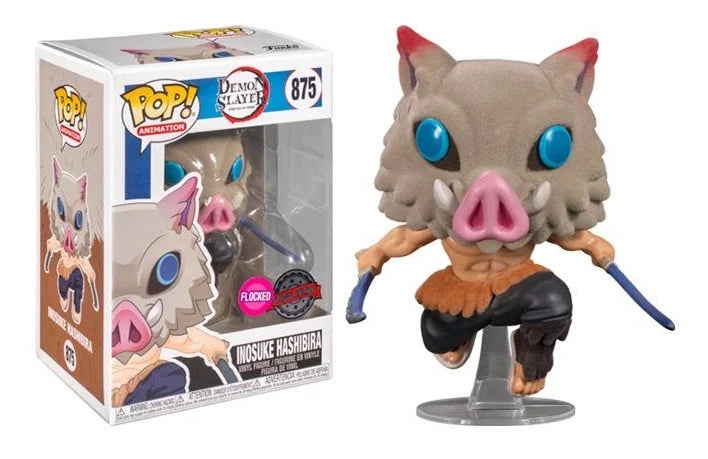 funoko pop demon slayer inosuke hashibira floked 875 special edition