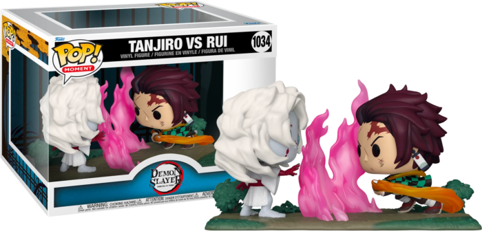 Funko Pop Moment - Demon Slayer - Tanjiro vs Rui 1034