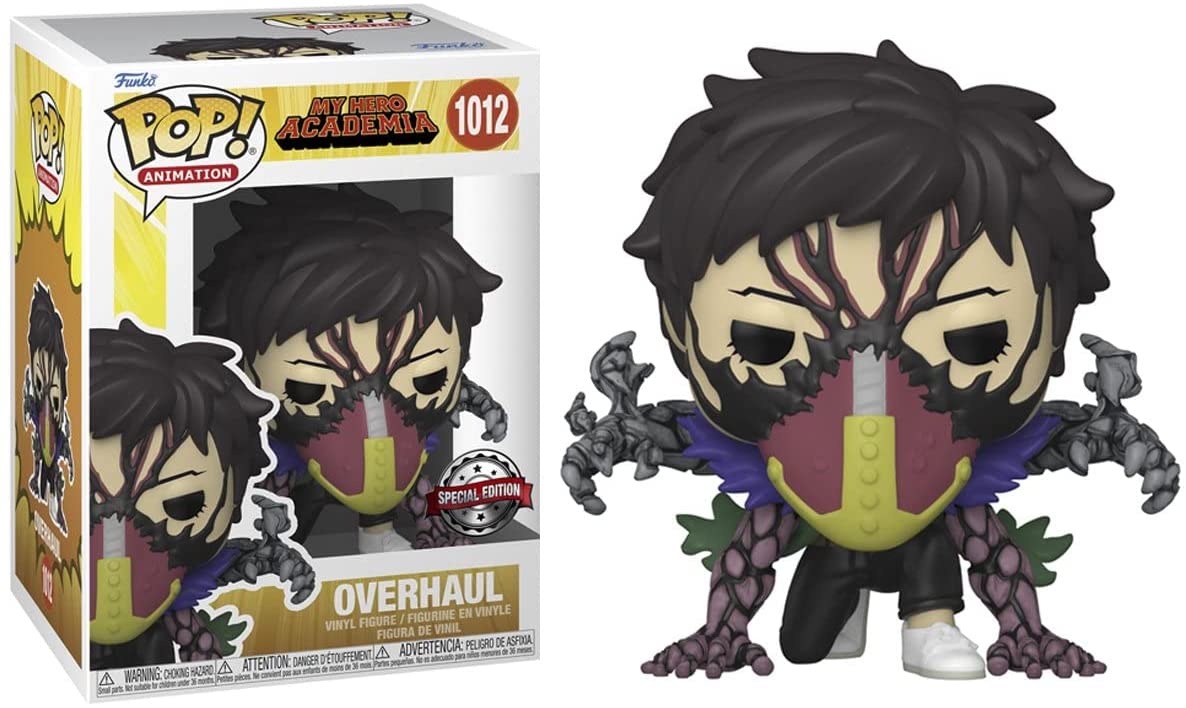 funko pop my hero academia overhaul 1012 special edition