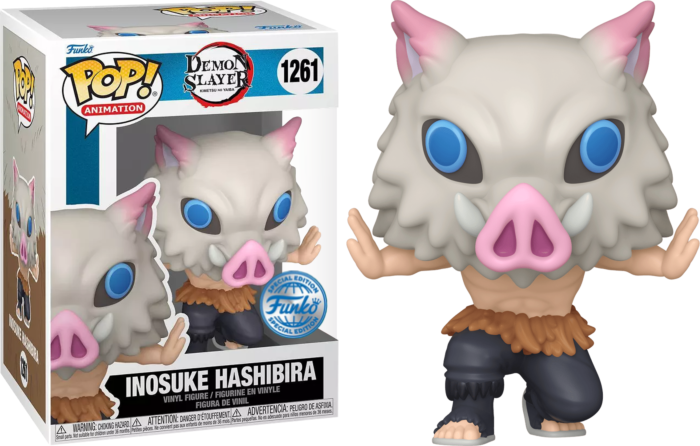 funko pop demon slayer inosuke hashibira 1261 special edition