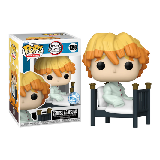 funko pop demon slayer zenitsu agatsuma recovering 1398 special edition