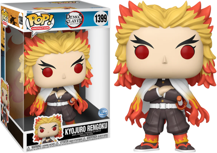 Funko Pop Jumbo 10 - Demon Slayer - Kyojuro Rengoku 1399