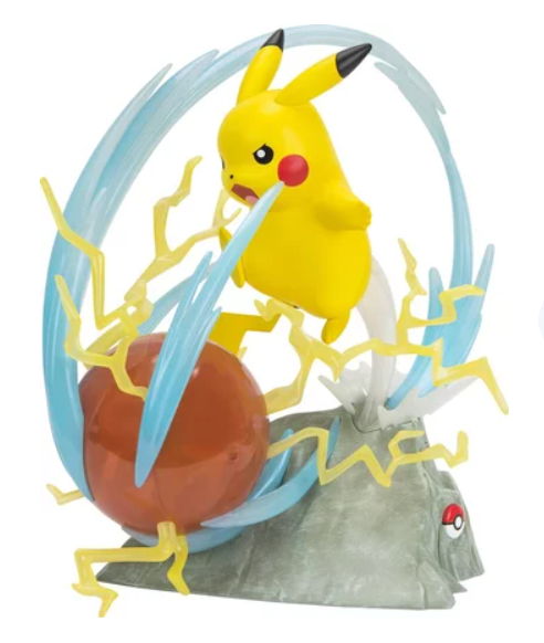 figurine deluxe collector pokemon pikachu bandai