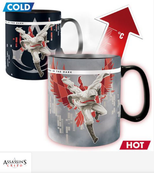 Mug thermoréactif Heat changes Assassin's creed "the assassins"