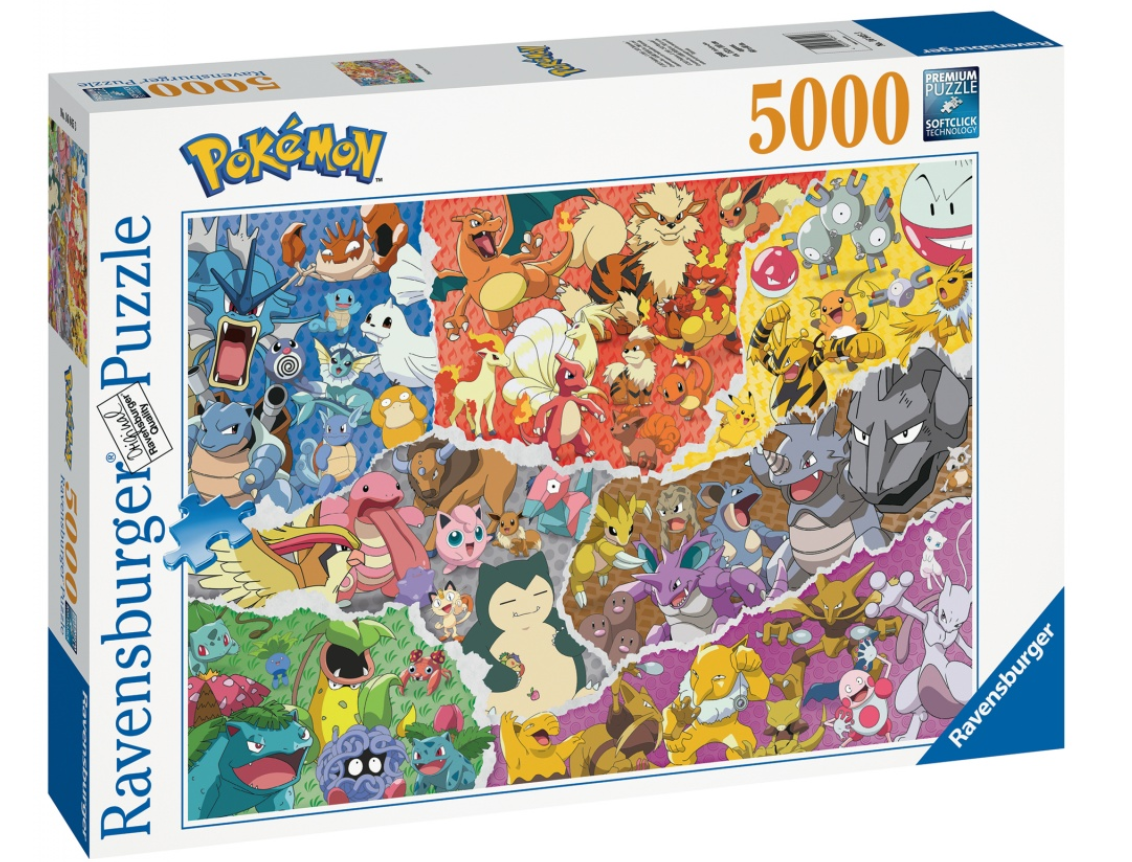 puzzle Pokemon "All stars" 5000 pièces Ravensburger