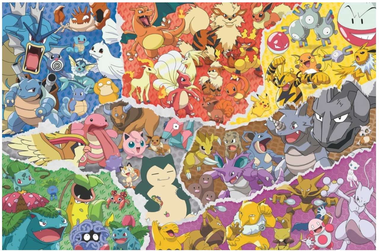 puzzle Pokemon "All stars" 5000 pièces Ravensburger