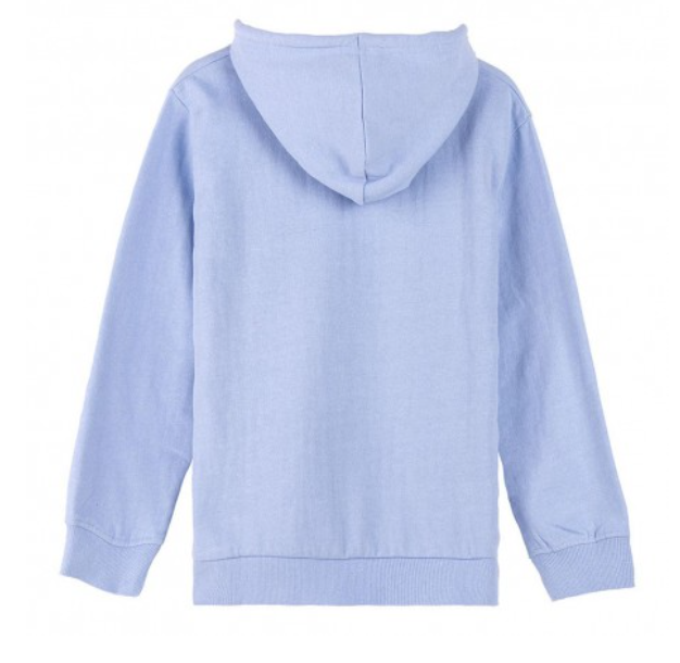 sweat shirt à capuche enfant disney stitch bleu