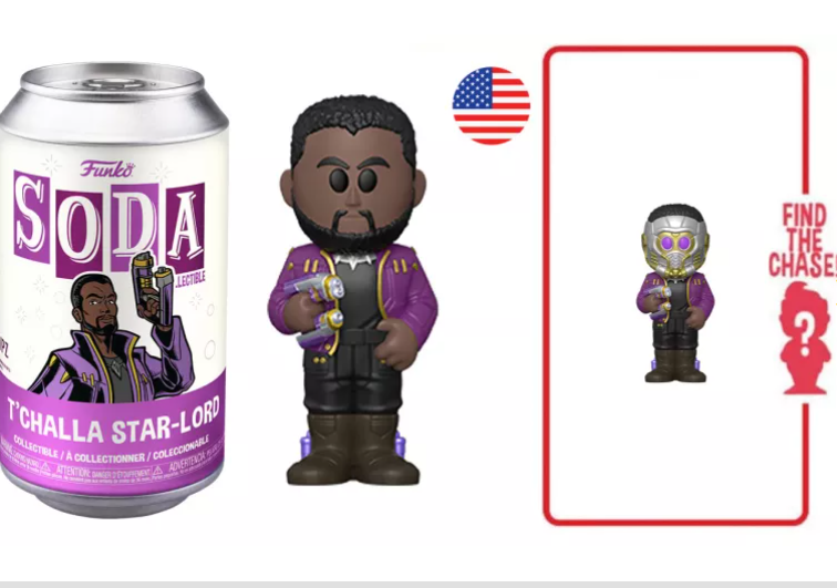 Figurine Pop Soda - T'Challa Star Lord