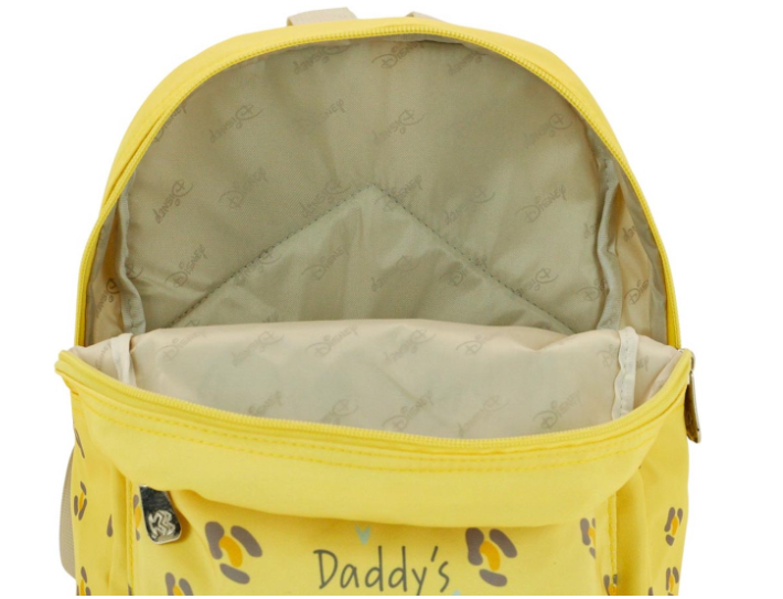 sac a dos enfant préscolaire disney le roi lion simba jaune