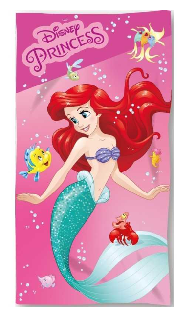 Drap de plage Disney Ariel princesse