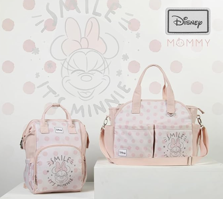 sac a langer de maternité maman bebe disney minnie rose