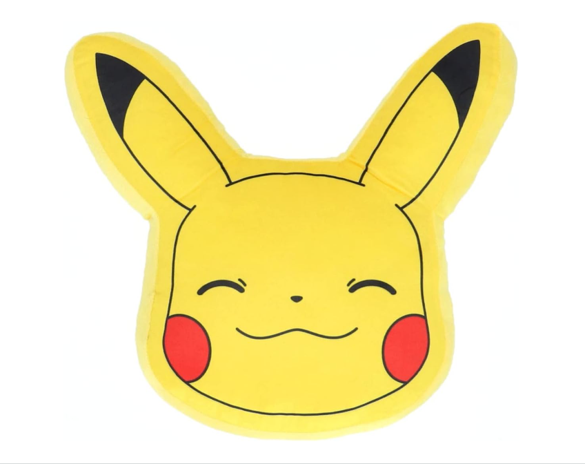 coussin pokemon pikachu jaune 3D