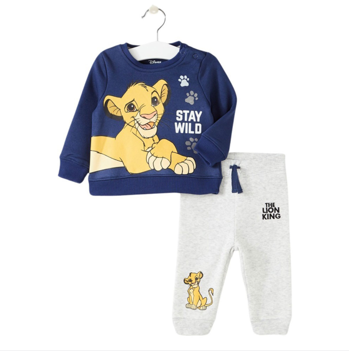 ensemble jogging bebe disney le roi lion