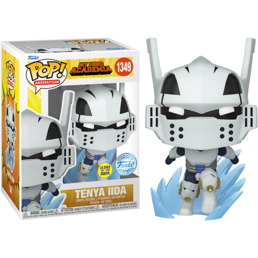 funko pop my hero academia tenya IIda glow in the dark 1349 special edition